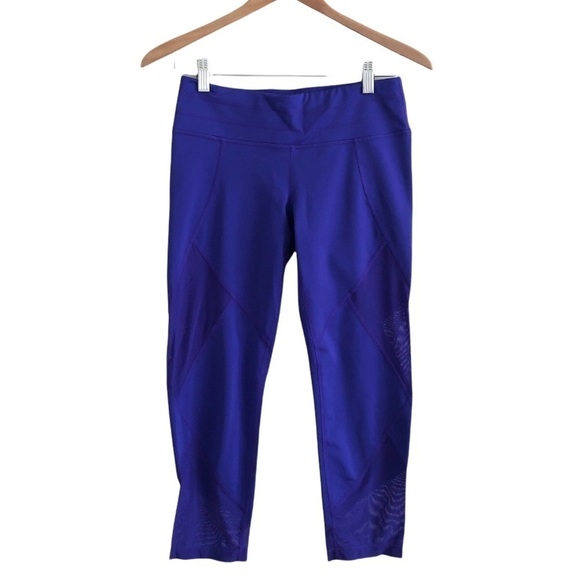 Athleta Mesh Solar Leggings tall size small gym workout - Picture 3 of 14